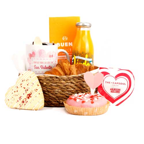 Blissful Valentine Love Breakfast Hamper