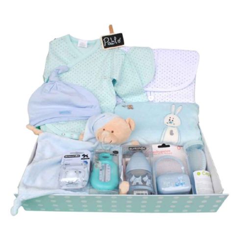 Sweet dreams baby basket is a gift that comes with...