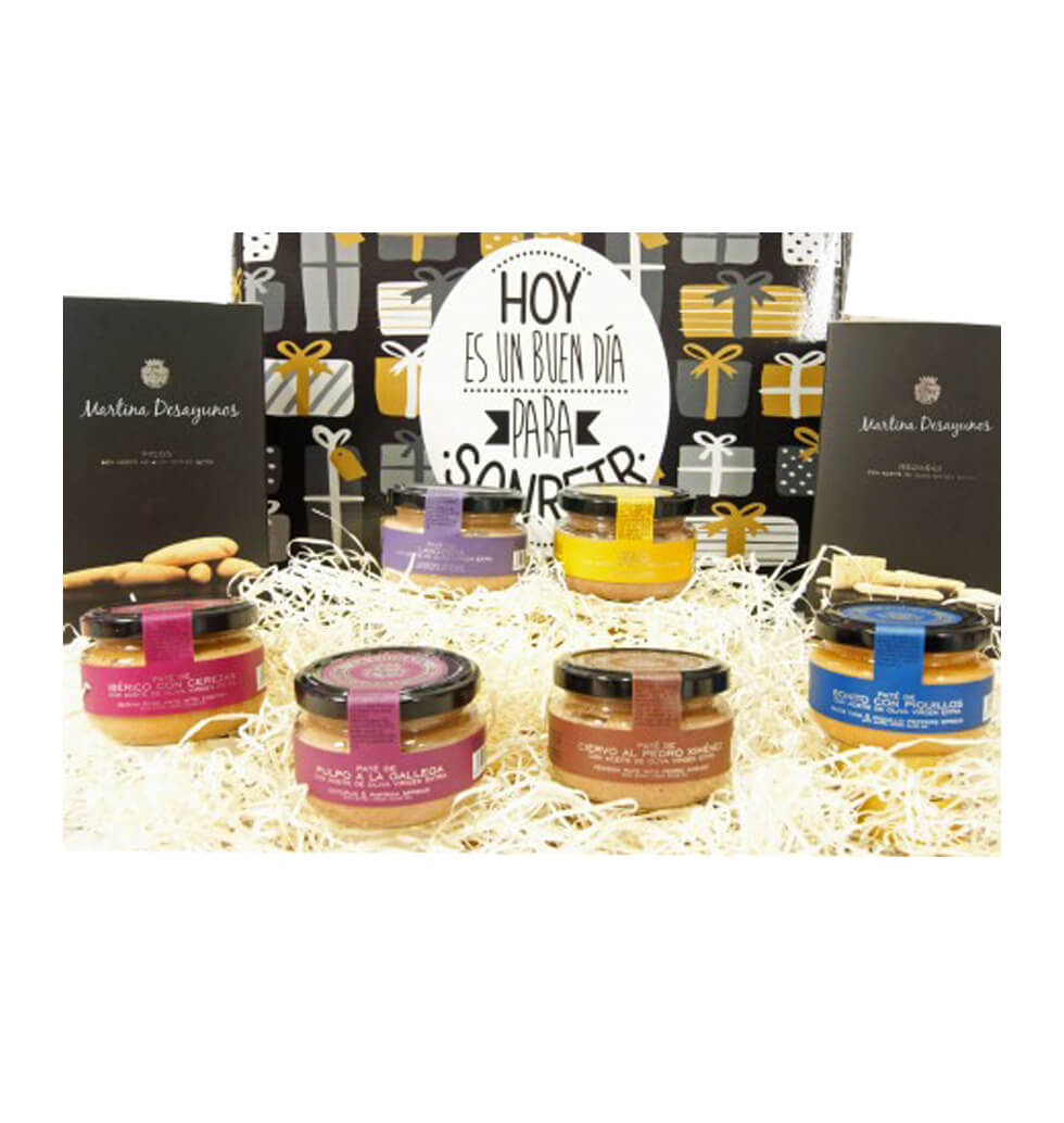 A Delectable gourmet gift setof the highest quali...