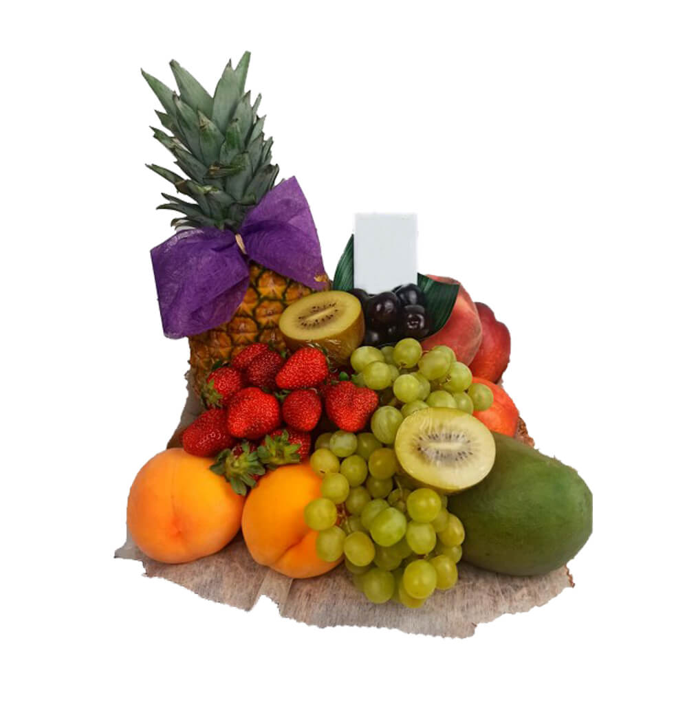 Fresh fruit from the store is a charming and simpl...