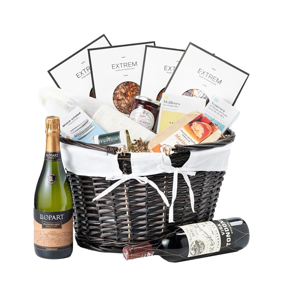 This basket is a celebration of all things Wine, J...