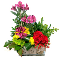 Petite You Are Special Colorful Flowers Bouquet
