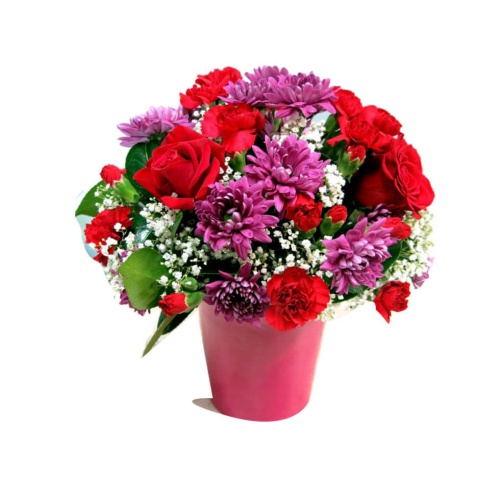 Fresh variegated flowers in a variety of colors. T......  to Zaragoza