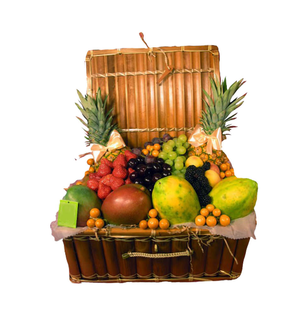 The Fruit Suitcase is a great way to show your app......  to Zaragoza