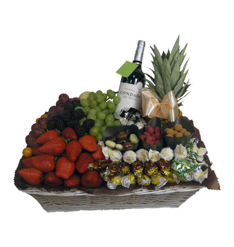 Fruit is the ideal present for someone who truly a......  to Badajoz