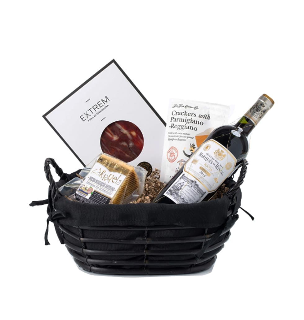 The purpose of this gift basket is obvious: to reg......  to Oviedo