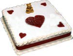 3lb Ribbon Cake [ I love You]...