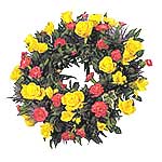 Exotic Color Wreath