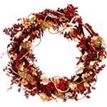 Exotic Color Wreath