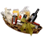 Luscious Boat Shaped Gift Hamper