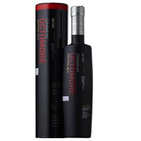 Elegant Single Bottle of Octomore 6.2 Scottish Barley