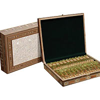 Alsultan Mix Bakalava Seven Types in a Mosaic Carved Box 2kg