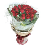 Blooming 20 Long Stemmed Red Roses