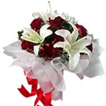 Artistic Shades of love Bouquet for Valentine's Day