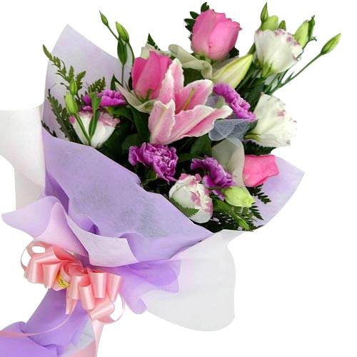 Vibrant Bouquet of Assorted Flowers