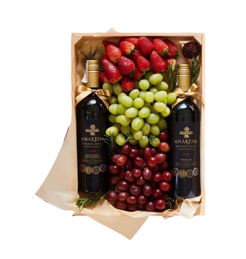 With one of our one-of-a-kind wine gift baskets, y...