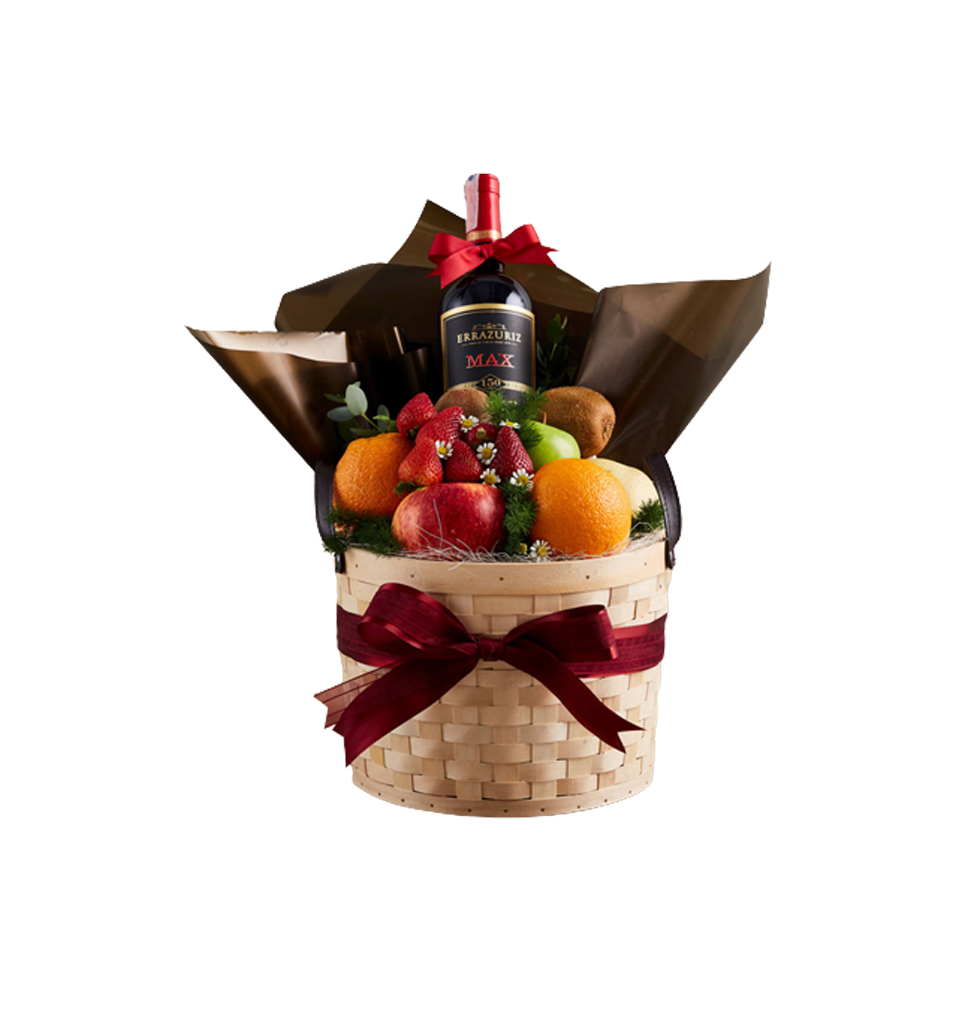 When you present this basket full with luscious fr...