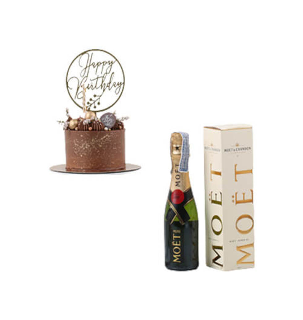 Champagne and chocolate are a lovely combo for any...