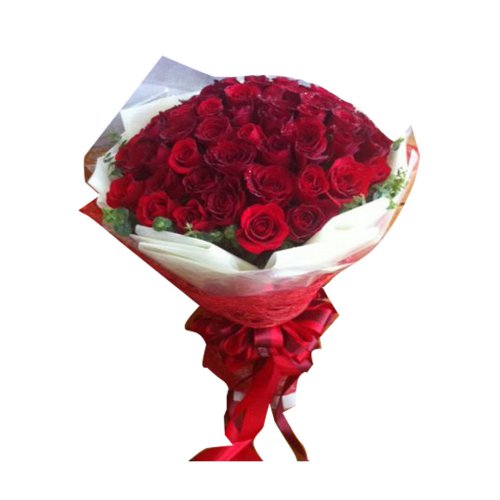Roses With Red Bouquet
