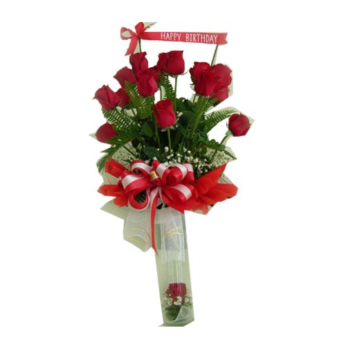 Roses Inl Ovely Bouquet