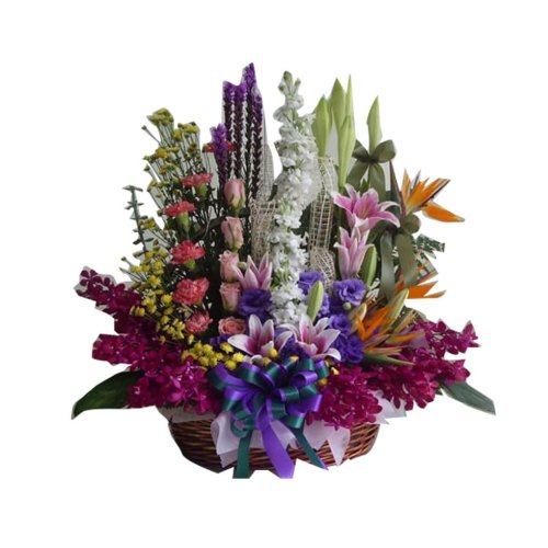 A Bouquet Of Vibrant Florals