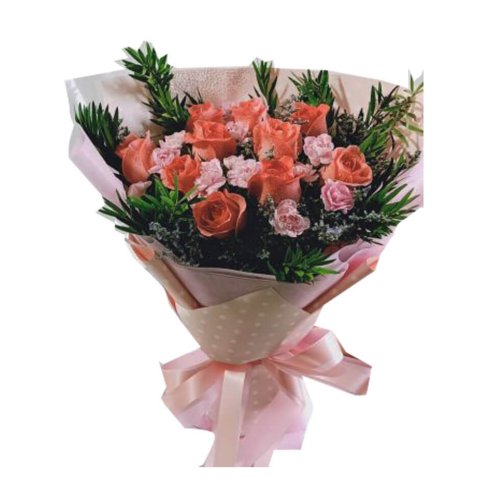 A charming mix of blooms highlights this bouquet, ......  to Phetchaburi