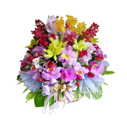 This beautiful combination of colorful flowers bou......  to Khon Kaen