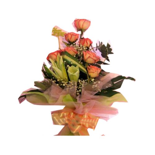 This bouquet of beautiful roses is a lovely and ro......  to Phattalung