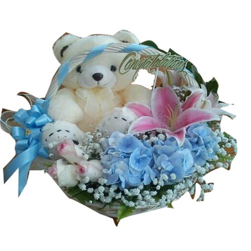 Our beautiful bouquet is full of stunning white fl......  to Khon kaen