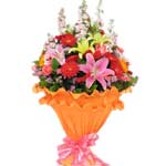 Seasonal Bouquet New Born Baby Boy