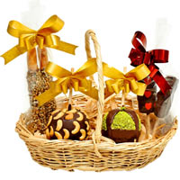 Adorable Basket of Festive Chocolates