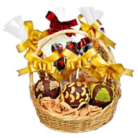 Affectionate Gift Basket of Candy Chocolates