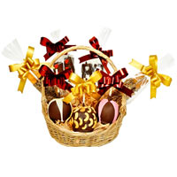 Gorgeous Marshmallow n Soft Candy Apple Sugar Basket