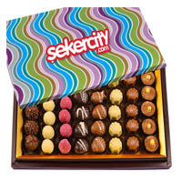 Exquisite Gift Box of Assorted Chocolate Truffles