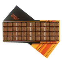 Brilliant Letter Box of 48 Pc Chocolates