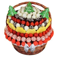 Charming Combo Basket of Fruits and Chocolates