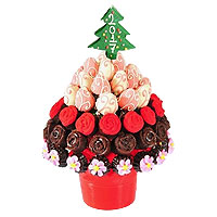 Attractive Assorted Chocolate Tree Arrangement