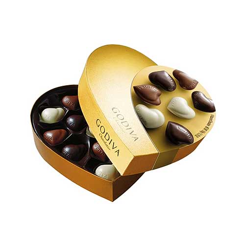 Appetizing Heart shaped Chocolate Box