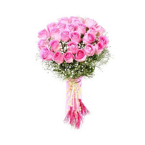 Gorgeous Pink Roses Perfection Bunch