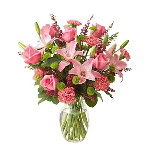 Lovely Pink Floral Bunch<br/>