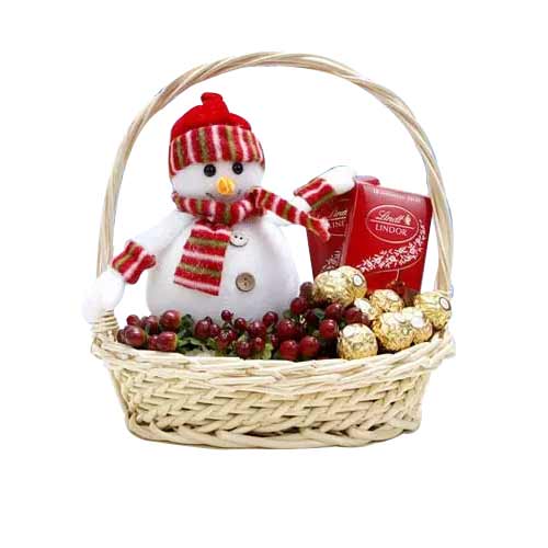 Ravishing Holiday Mix Assortment with Snowman