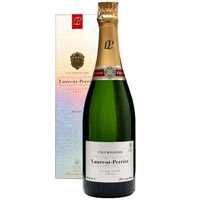 A bottle of the hugely popular Laurent-Perrier non...