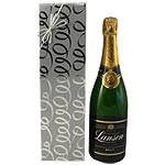Smooth-Textured Single Bottle Lanson Champagne