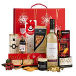 Radiant Delight Caravel Gift Box with White Wine<br>