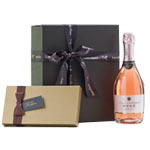 Lasting Wine N Chocolates Gift Set