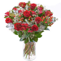 Beautiful Designed Red Bouquet