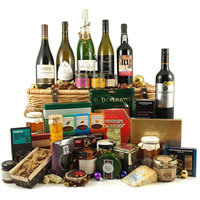 Heavenly Decadent Delights Gift Hamper with Champagne N Wines