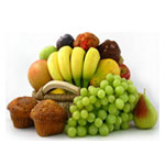 <b>This fruit basket contains:</b><br>Seasonal and......  to Bude