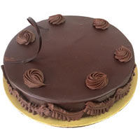 Mouth-Watering 1 Kg. Eggless Chocolate Truffle Cake