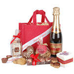Be happy by sending this Beautiful Around The World Gift Hamper to your dear one...